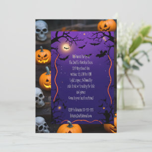 Alle spookachtige dingen Halloween Adult en Kind Kaart