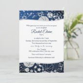 Alle Sport Bat Mitswa Zilver en Blauw Kaart (Staand voorkant)