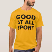 Alle sport! t-shirt (Voorkant)
