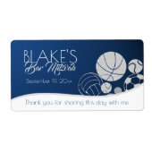 Alle sportcombobalie Mitzvah Etiket (Voorkant)