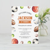 Alle sporten Let's Have a Ball Kaart (Staand voorkant)