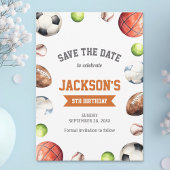 Alle sporten Let's Have a Ball Save The Date