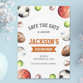 Alle sporten Let's Have a Ball Save The Date