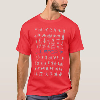 Alle sportvrienden t-shirt