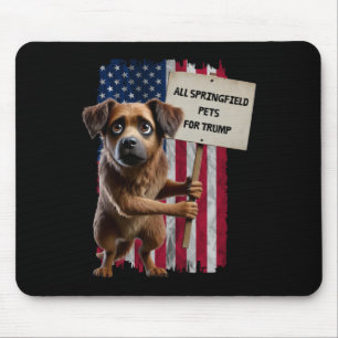 Alle Springfield Hond voor Trump Ze Eten Honden Sp Muismat