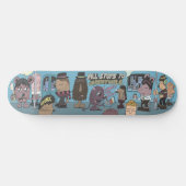 Alle Stappen aan Jeremyville Skateboard (Horizontaal)