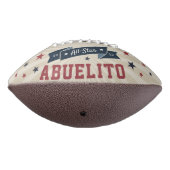 Alle Star Abuelito | Aangepaste foto op opa American Football (Gedraaid 270)