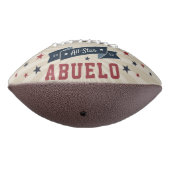 Alle Star Abuelo | Aangepaste foto op opa American Football (Gedraaid 270)