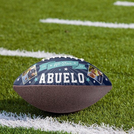 Alle Star Abuelo | Aangepaste foto op opa American Football