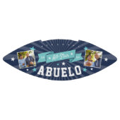 Alle Star Abuelo | Aangepaste foto op opa American Football (Paneel)