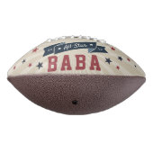 Alle Star Baba | Aangepaste foto op opa American Football (Gedraaid 270)