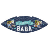 Alle Star Baba | Aangepaste foto op opa American Football (Paneel)