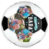 Alle Star Baba | Aangepaste foto op opa Voetbal (Gedraaid)