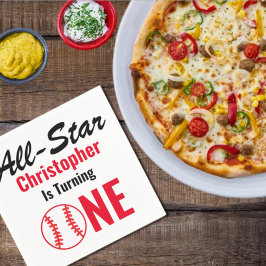 Alle Star Baseball 1e verjaardag Servet