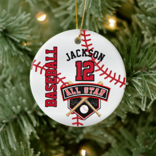 Alle Star Baseball ⚾ Keramisch Ornament