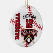 Alle Star Baseball ⚾ Keramisch Ornament (Rechts)