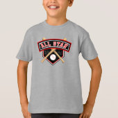 Alle Star Baseball Player T-shirt (Voorkant)