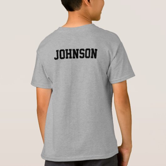 Alle Star Baseball Player T-shirt (Achterkant)