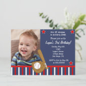 Alle Star Birthday-uitnodigingen Kaart (Staand voorkant)