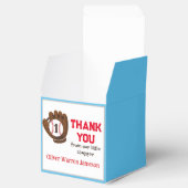 Alle Star Boy's Honkbal Verjaardag Favor Box Bedankdoosjes (Geopend)