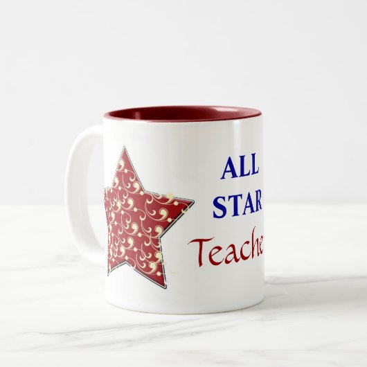 ALLE STAR COFFEE MOK SJABLOON (Voorkant links)