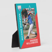 Alle Star Custom Baseball Card Photo Keepomwille Fotoplaat (Zijkant)