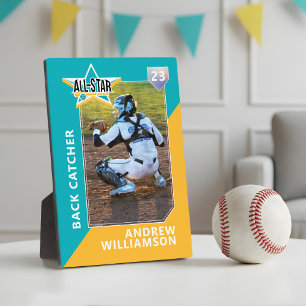 Alle Star Custom Baseball Card Photo Keepomwille Fotoplaat