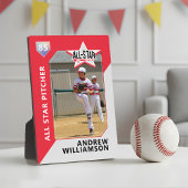 Alle Star Custom Baseball Card Photo Keepomwille P Fotoplaat