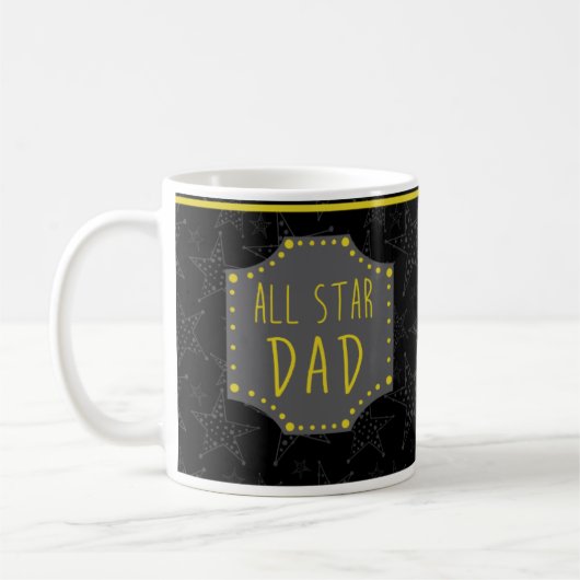 Alle Star Dad Mok Gift voor hem (Links)