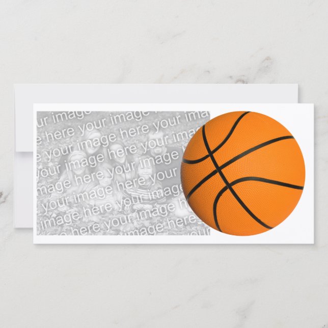 Alle Star-fotokaart Basketball Sjabloon (Voorkant)
