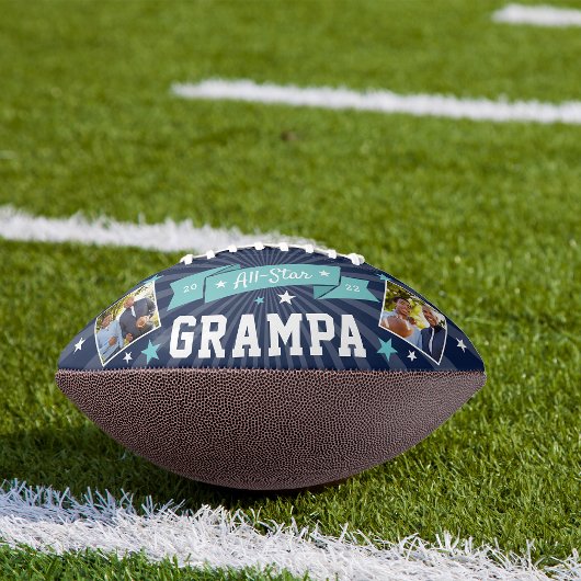 Alle Star Grampa | Aangepaste foto op opa American Football