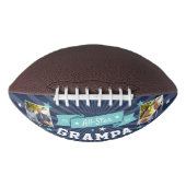 Alle Star Grampa | Aangepaste foto op opa American Football (Voorkant)