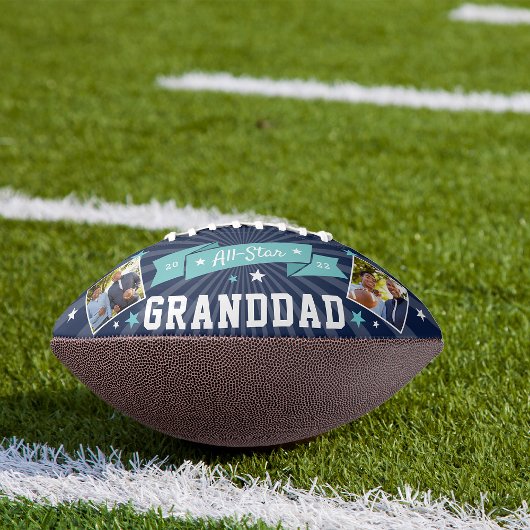 Alle Star Granddad | Aangepaste foto op opa American Football