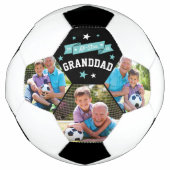 Alle Star Granddad | Aangepaste foto op opa Voetbal (Voorkant)