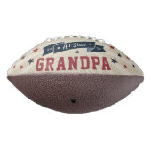 Alle Star Grandpa | Aangepaste foto American Football (Gedraaid 270)