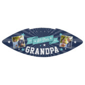 Alle Star Grandpa | Aangepaste foto American Football (Paneel)