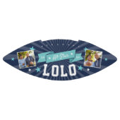 Alle Star Lolo | Aangepaste foto op opa American Football (Paneel)