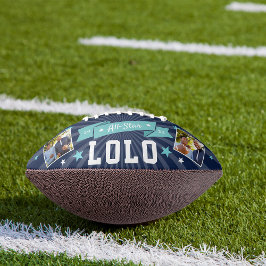 Alle Star Lolo | Aangepaste foto op opa American Football