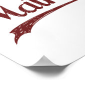 Alle Star Mathlete Wiskunde Athlete Poster (Hoek)