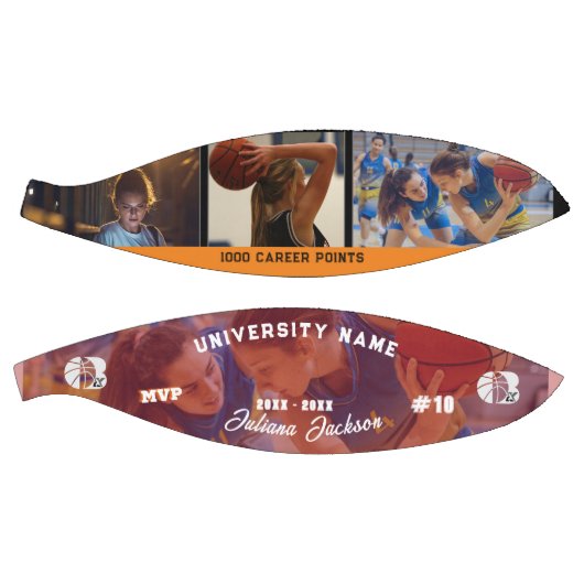 Alle Star MVP Player Collage Athletic Achievement Basketbal (Panelen)