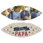 Alle Star Papa's | Aangepaste foto op opa American Football (Panelen)