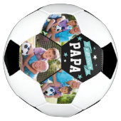 Alle Star Papa's | Aangepaste foto op opa Voetbal (Gedraaid)