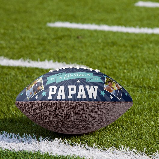 Alle Star Papaw | Aangepaste foto op opa American Football
