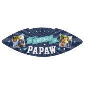 Alle Star Papaw | Aangepaste foto op opa American Football (Paneel)