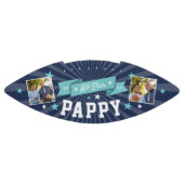 Alle Star Pappy | Aangepaste foto op opa American Football (Paneel)