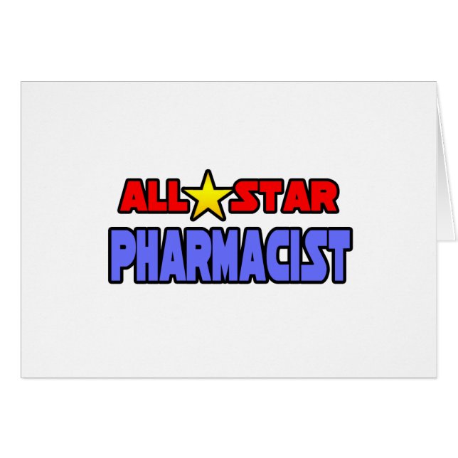 Alle Star Pharmacist (Voorkant Horizontaal)