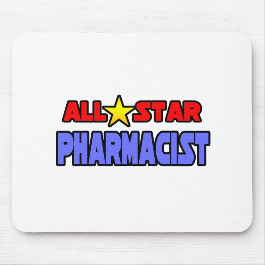 Alle Star Pharmacist Muismat (Voorkant)