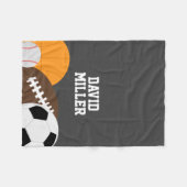 Alle Star-poorten Fleece Deken (Voorkant (Horizontaal))