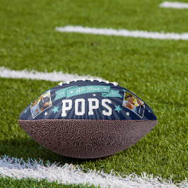 Alle Star-Poppen | Aangepaste foto op opa American Football