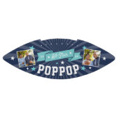 Alle Star Poppop | Aangepaste foto op opa American Football (Paneel)